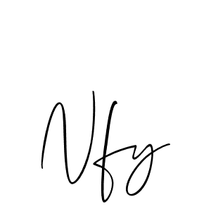 Check out images of Autograph of Nfy name. Actor Nfy Signature Style. Allison_Script is a professional sign style online. Nfy signature style 2 images and pictures png