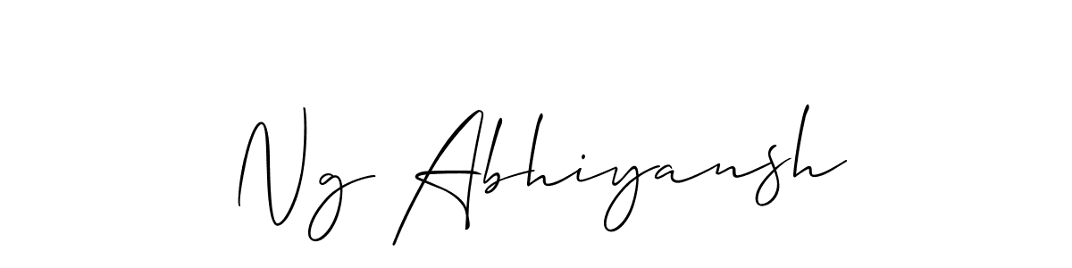 Here are the top 10 professional signature styles for the name Ng Abhiyansh. These are the best autograph styles you can use for your name. Ng Abhiyansh signature style 2 images and pictures png
