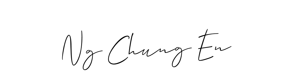 Check out images of Autograph of Ng Chung En name. Actor Ng Chung En Signature Style. Allison_Script is a professional sign style online. Ng Chung En signature style 2 images and pictures png