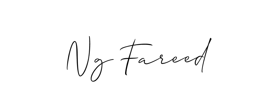 You can use this online signature creator to create a handwritten signature for the name Ng Fareed. This is the best online autograph maker. Ng Fareed signature style 2 images and pictures png
