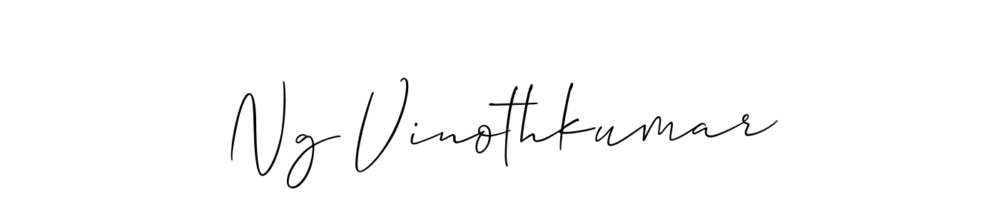 Make a beautiful signature design for name Ng Vinothkumar. Use this online signature maker to create a handwritten signature for free. Ng Vinothkumar signature style 2 images and pictures png