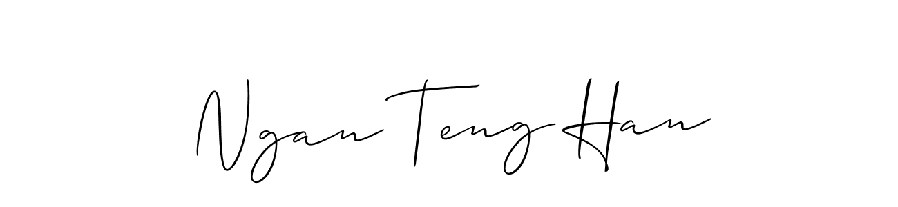 Best and Professional Signature Style for Ngan Teng Han. Allison_Script Best Signature Style Collection. Ngan Teng Han signature style 2 images and pictures png