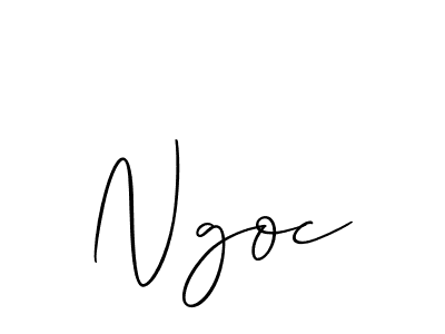 Once you've used our free online signature maker to create your best signature Allison_Script style, it's time to enjoy all of the benefits that Ngoc name signing documents. Ngoc signature style 2 images and pictures png