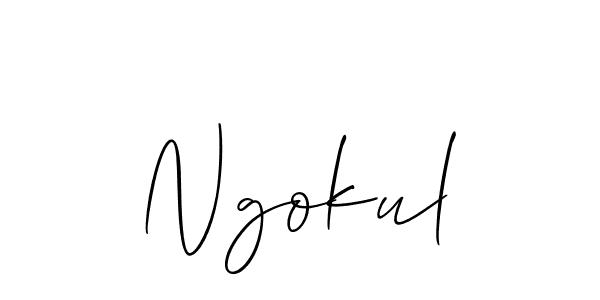 See photos of Ngokul official signature by Spectra . Check more albums & portfolios. Read reviews & check more about Allison_Script font. Ngokul signature style 2 images and pictures png