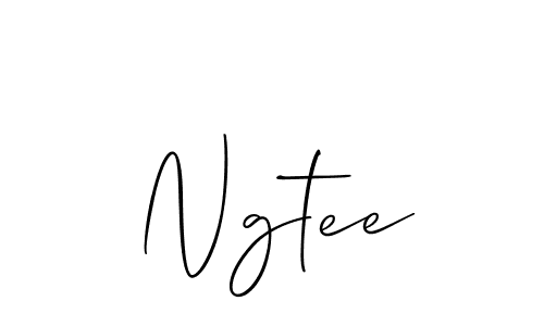 Similarly Allison_Script is the best handwritten signature design. Signature creator online .You can use it as an online autograph creator for name Ngtee. Ngtee signature style 2 images and pictures png