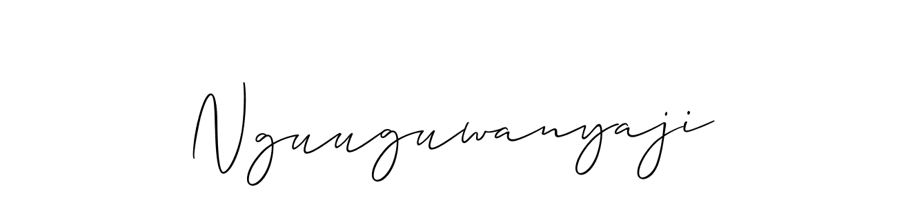 if you are searching for the best signature style for your name Nguuguwanyaji. so please give up your signature search. here we have designed multiple signature styles  using Allison_Script. Nguuguwanyaji signature style 2 images and pictures png