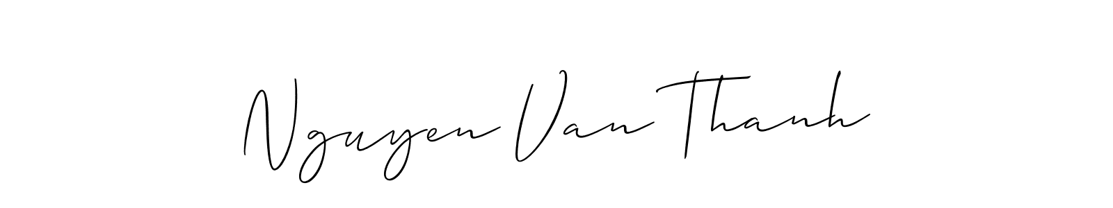 Best and Professional Signature Style for Nguyen Van Thanh. Allison_Script Best Signature Style Collection. Nguyen Van Thanh signature style 2 images and pictures png