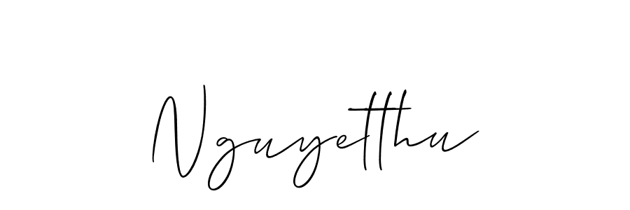 Make a beautiful signature design for name Nguyetthu. Use this online signature maker to create a handwritten signature for free. Nguyetthu signature style 2 images and pictures png