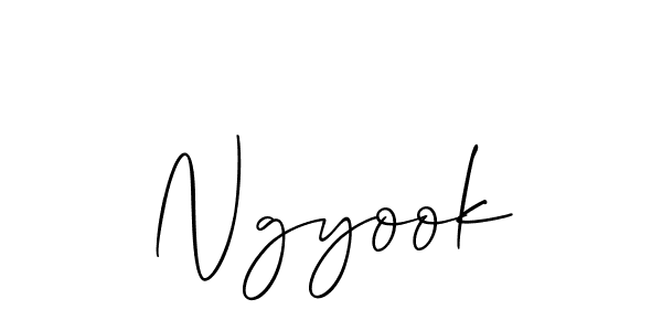 It looks lik you need a new signature style for name Ngyook. Design unique handwritten (Allison_Script) signature with our free signature maker in just a few clicks. Ngyook signature style 2 images and pictures png