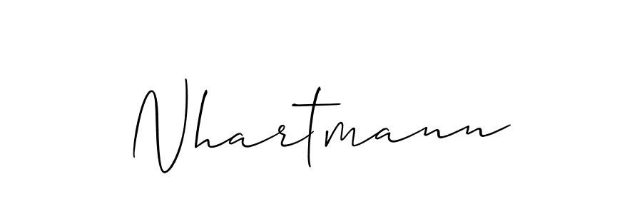 Best and Professional Signature Style for Nhartmann. Allison_Script Best Signature Style Collection. Nhartmann signature style 2 images and pictures png