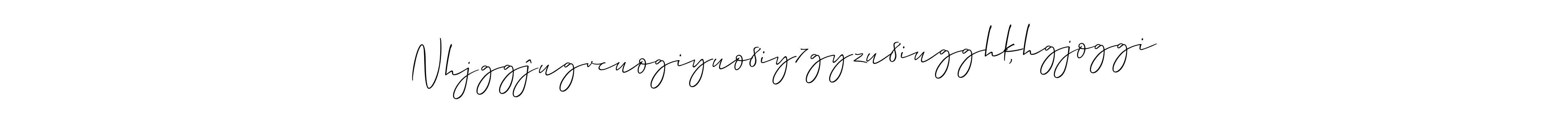 Allison_Script is a professional signature style that is perfect for those who want to add a touch of class to their signature. It is also a great choice for those who want to make their signature more unique. Get Nhjggĵugvcuogiyuo8iy7gyzu8iugghķhgjoggi name to fancy signature for free. Nhjggĵugvcuogiyuo8iy7gyzu8iugghķhgjoggi signature style 2 images and pictures png