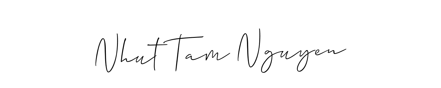 See photos of Nhut Tam Nguyen official signature by Spectra . Check more albums & portfolios. Read reviews & check more about Allison_Script font. Nhut Tam Nguyen signature style 2 images and pictures png