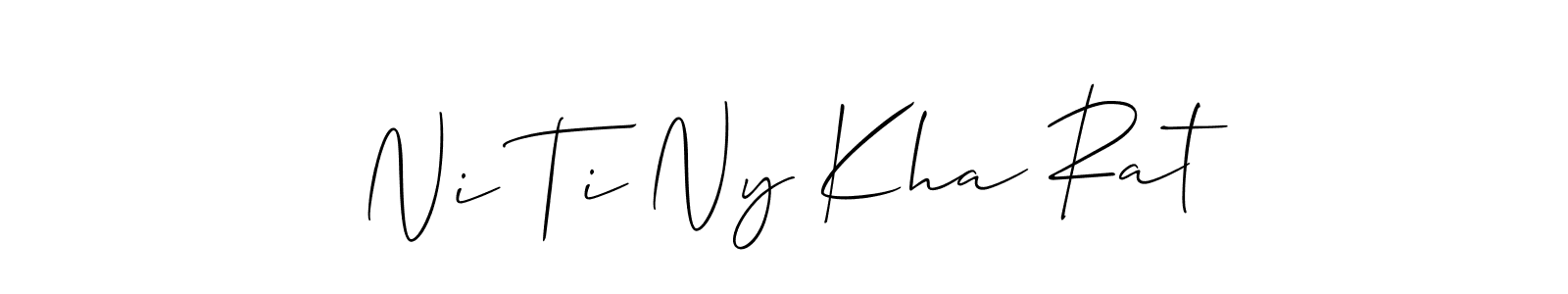 Best and Professional Signature Style for Ni Ti Ny Kha Rat. Allison_Script Best Signature Style Collection. Ni Ti Ny Kha Rat signature style 2 images and pictures png
