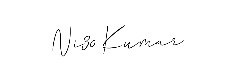 The best way (Allison_Script) to make a short signature is to pick only two or three words in your name. The name Ni30 Kumar include a total of six letters. For converting this name. Ni30 Kumar signature style 2 images and pictures png