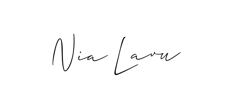 See photos of Nia Lavu official signature by Spectra . Check more albums & portfolios. Read reviews & check more about Allison_Script font. Nia Lavu signature style 2 images and pictures png