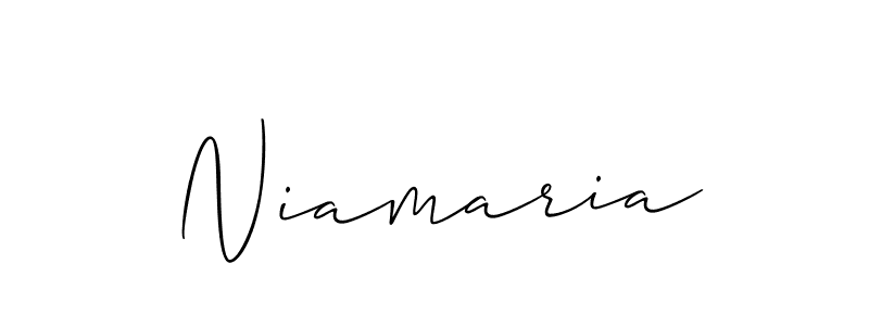 You can use this online signature creator to create a handwritten signature for the name Niamaria. This is the best online autograph maker. Niamaria signature style 2 images and pictures png