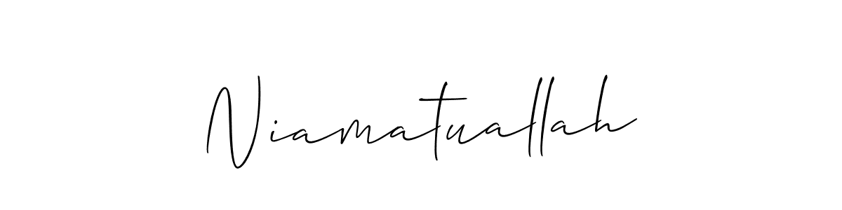 Check out images of Autograph of Niamatuallah name. Actor Niamatuallah Signature Style. Allison_Script is a professional sign style online. Niamatuallah signature style 2 images and pictures png