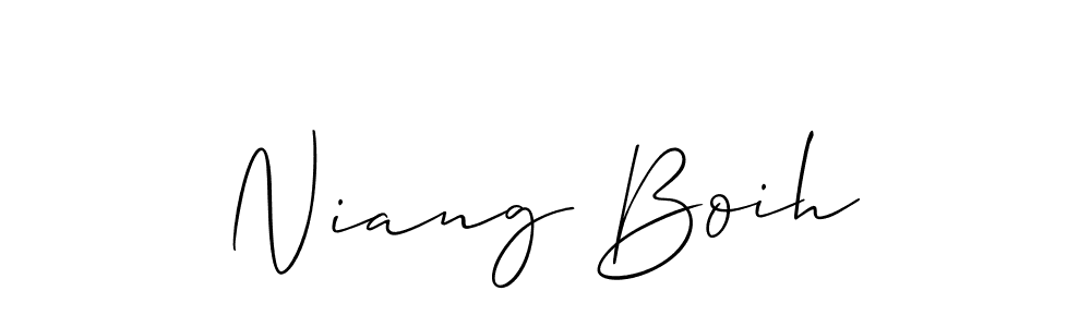 Once you've used our free online signature maker to create your best signature Allison_Script style, it's time to enjoy all of the benefits that Niang Boih name signing documents. Niang Boih signature style 2 images and pictures png