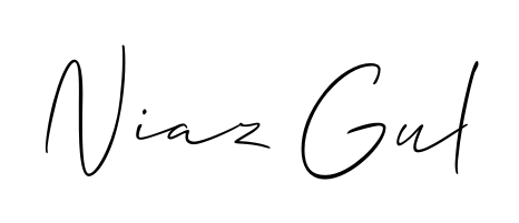 Get an exclusive digital autograph for Niaz Gul. The Allison_Script typeface captures the charm of real penmanship on paper. Niaz Gul signature style 2 images and pictures png