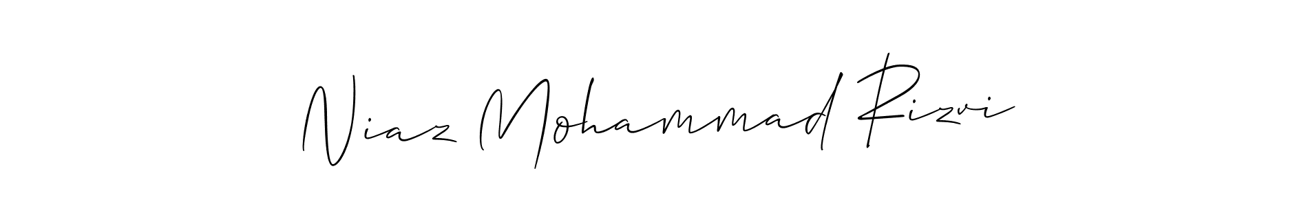 This is the best signature style for the Niaz Mohammad Rizvi name. Also you like these signature font (Allison_Script). Mix name signature. Niaz Mohammad Rizvi signature style 2 images and pictures png
