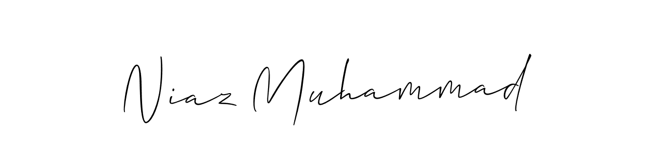 Check out images of Autograph of Niaz Muhammad name. Actor Niaz Muhammad Signature Style. Allison_Script is a professional sign style online. Niaz Muhammad signature style 2 images and pictures png