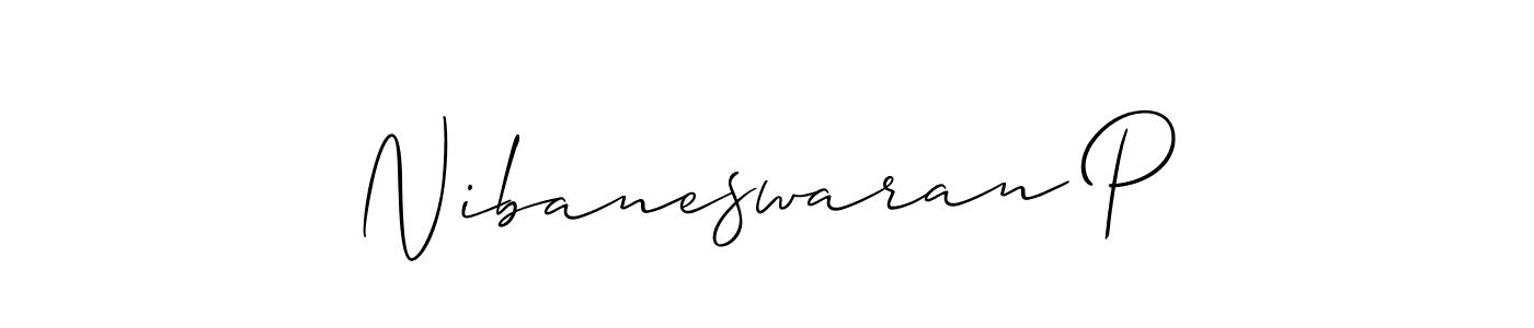 Make a short Nibaneswaran P signature style. Manage your documents anywhere anytime using Allison_Script. Create and add eSignatures, submit forms, share and send files easily. Nibaneswaran P signature style 2 images and pictures png