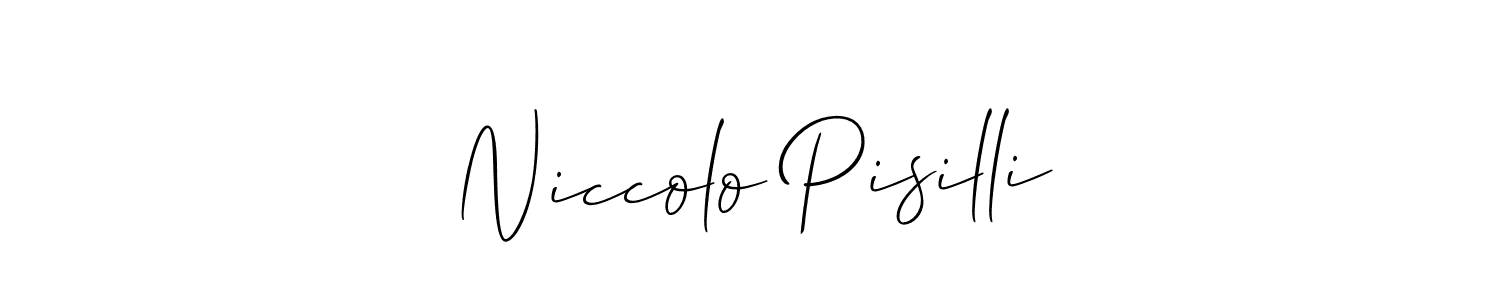Make a beautiful signature design for name Niccolo Pisilli. Use this online signature maker to create a handwritten signature for free. Niccolo Pisilli signature style 2 images and pictures png
