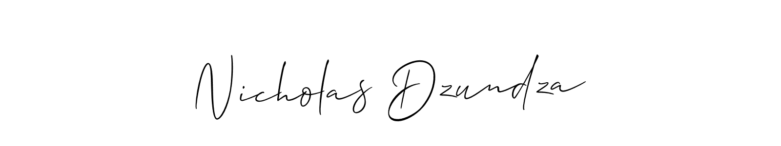 How to Draw Nicholas Dzundza signature style? Allison_Script is a latest design signature styles for name Nicholas Dzundza. Nicholas Dzundza signature style 2 images and pictures png