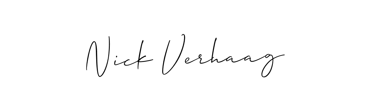 See photos of Nick Verhaag official signature by Spectra . Check more albums & portfolios. Read reviews & check more about Allison_Script font. Nick Verhaag signature style 2 images and pictures png