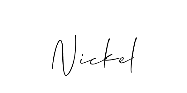 Here are the top 10 professional signature styles for the name Nickel. These are the best autograph styles you can use for your name. Nickel signature style 2 images and pictures png