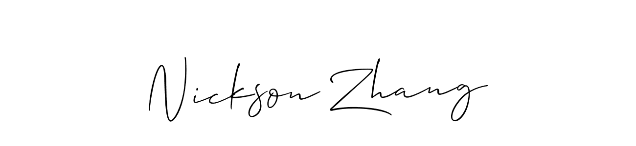 See photos of Nickson Zhang official signature by Spectra . Check more albums & portfolios. Read reviews & check more about Allison_Script font. Nickson Zhang signature style 2 images and pictures png