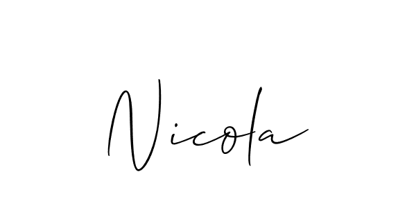 See photos of Nicola official signature by Spectra . Check more albums & portfolios. Read reviews & check more about Allison_Script font. Nicola signature style 2 images and pictures png