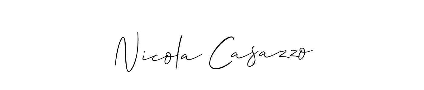 Check out images of Autograph of Nicola Casazzo name. Actor Nicola Casazzo Signature Style. Allison_Script is a professional sign style online. Nicola Casazzo signature style 2 images and pictures png