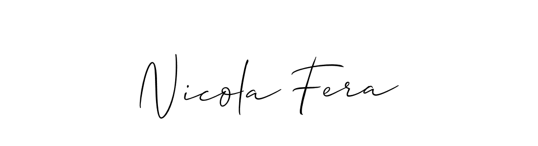 Here are the top 10 professional signature styles for the name Nicola Fera. These are the best autograph styles you can use for your name. Nicola Fera signature style 2 images and pictures png