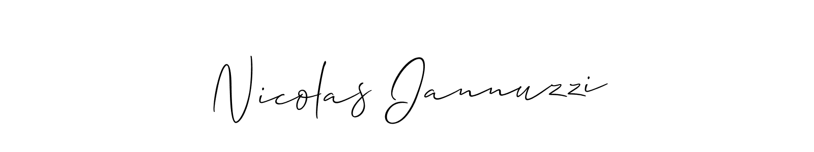 Once you've used our free online signature maker to create your best signature Allison_Script style, it's time to enjoy all of the benefits that Nicolas Iannuzzi name signing documents. Nicolas Iannuzzi signature style 2 images and pictures png