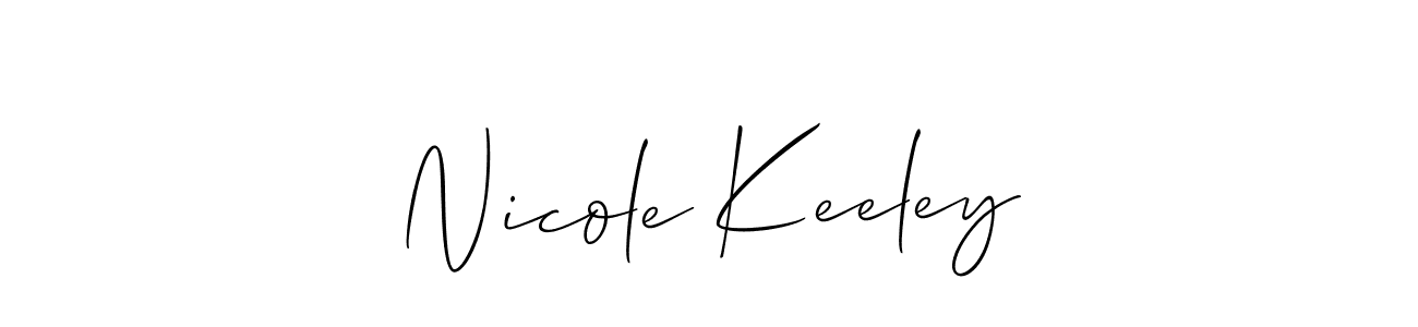 Similarly Allison_Script is the best handwritten signature design. Signature creator online .You can use it as an online autograph creator for name Nicole Keeley. Nicole Keeley signature style 2 images and pictures png
