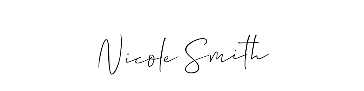 Once you've used our free online signature maker to create your best signature Allison_Script style, it's time to enjoy all of the benefits that Nicole Smith name signing documents. Nicole Smith signature style 2 images and pictures png