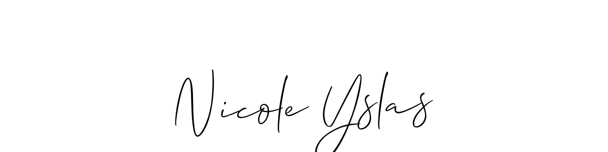 You can use this online signature creator to create a handwritten signature for the name Nicole Yslas. This is the best online autograph maker. Nicole Yslas signature style 2 images and pictures png