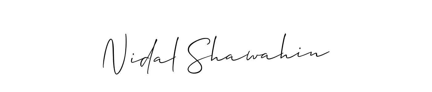 See photos of Nidal Shawahin official signature by Spectra . Check more albums & portfolios. Read reviews & check more about Allison_Script font. Nidal Shawahin signature style 2 images and pictures png