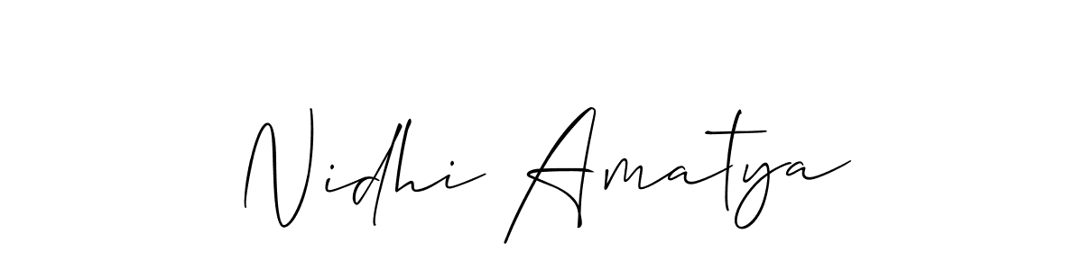Here are the top 10 professional signature styles for the name Nidhi Amatya. These are the best autograph styles you can use for your name. Nidhi Amatya signature style 2 images and pictures png