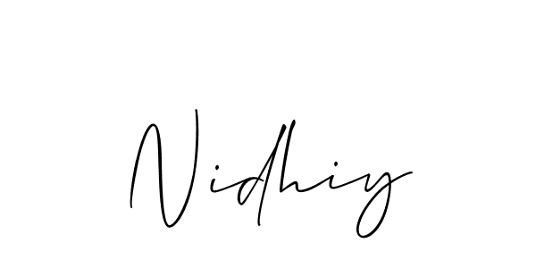 See photos of Nidhiy official signature by Spectra . Check more albums & portfolios. Read reviews & check more about Allison_Script font. Nidhiy signature style 2 images and pictures png