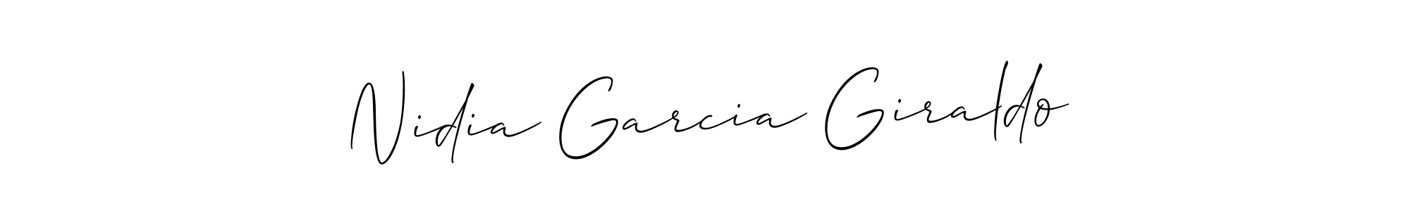 You can use this online signature creator to create a handwritten signature for the name Nidia Garcia Giraldo. This is the best online autograph maker. Nidia Garcia Giraldo signature style 2 images and pictures png