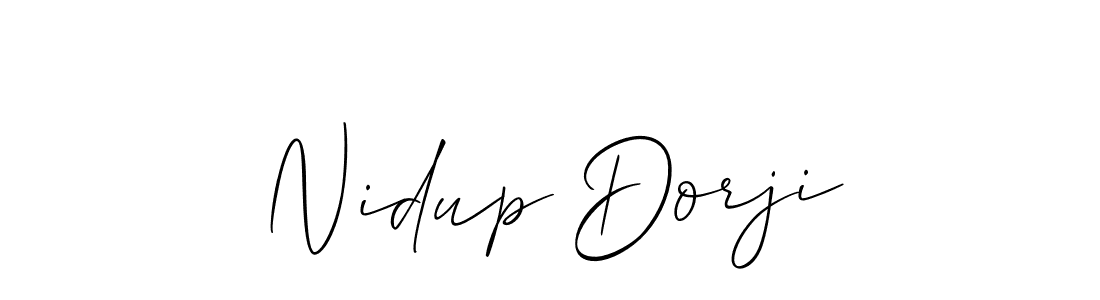 See photos of Nidup Dorji official signature by Spectra . Check more albums & portfolios. Read reviews & check more about Allison_Script font. Nidup Dorji signature style 2 images and pictures png
