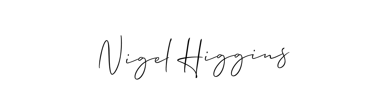 Once you've used our free online signature maker to create your best signature Allison_Script style, it's time to enjoy all of the benefits that Nigel Higgins name signing documents. Nigel Higgins signature style 2 images and pictures png