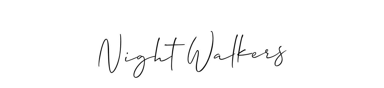 Check out images of Autograph of Night Walkers name. Actor Night Walkers Signature Style. Allison_Script is a professional sign style online. Night Walkers signature style 2 images and pictures png