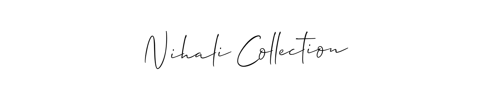 Make a beautiful signature design for name Nihali Collection. Use this online signature maker to create a handwritten signature for free. Nihali Collection signature style 2 images and pictures png