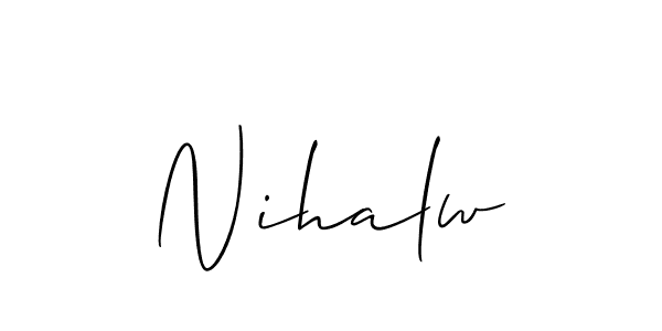 Here are the top 10 professional signature styles for the name Nihalw. These are the best autograph styles you can use for your name. Nihalw signature style 2 images and pictures png