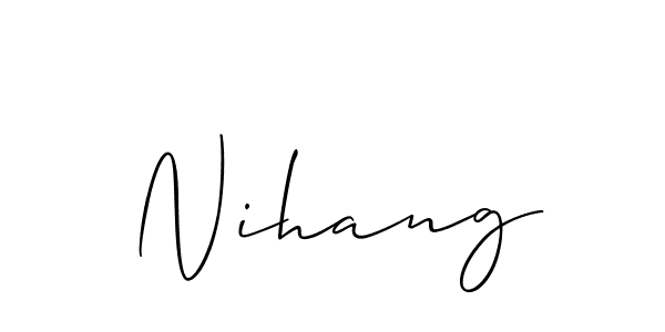 Once you've used our free online signature maker to create your best signature Allison_Script style, it's time to enjoy all of the benefits that Nihang name signing documents. Nihang signature style 2 images and pictures png