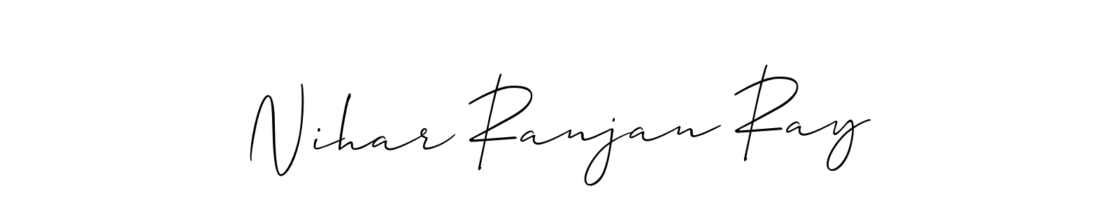 It looks lik you need a new signature style for name Nihar Ranjan Ray. Design unique handwritten (Allison_Script) signature with our free signature maker in just a few clicks. Nihar Ranjan Ray signature style 2 images and pictures png