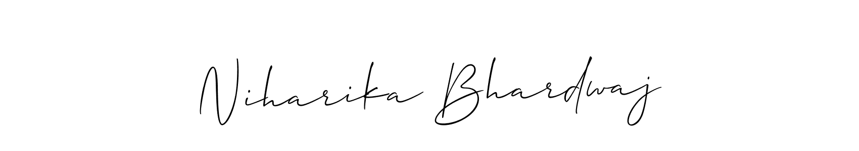Make a beautiful signature design for name Niharika Bhardwaj. Use this online signature maker to create a handwritten signature for free. Niharika Bhardwaj signature style 2 images and pictures png